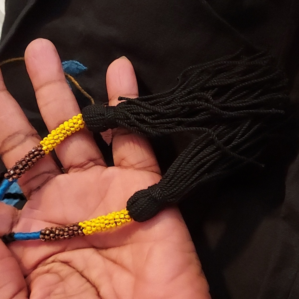 Zara Short Embroidered Cotton Linen Blend Dress Sz-M - Picture 10 of 10